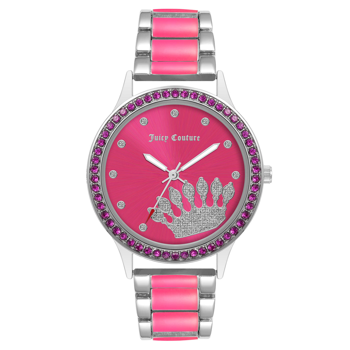 Juicy Couture Silver Stainless/Pink Working Watch Silver watch Juicy Couture Pink in Silver - 25257382 main image 4
