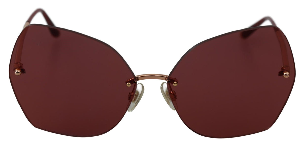 Dolce & Gabbana Red Gold DG2204 Butterfly Logo Women Eyewear  display picture 3