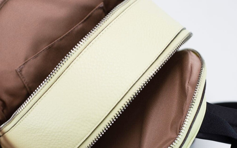 COACH Mini Court Pale Lime Pebbled Leather Shoulder Backpack Bag Coach | Bags | Coach Mini Court Pale Lime Pebbled Leather  main image 4